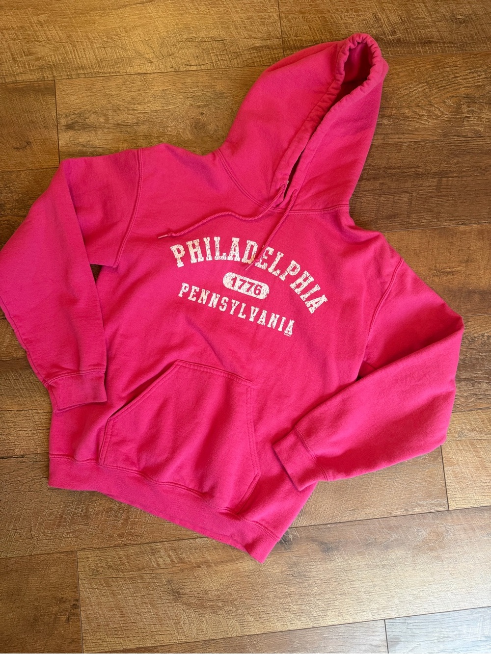 Philadelphia 1776 Pennsylvania Pink Hoodie